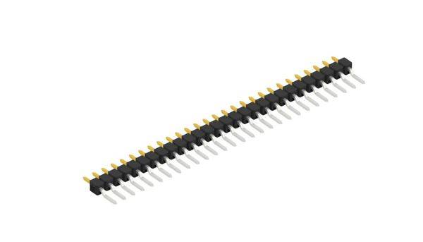 Fischer Elektronik Stiftleiste (Standard) Anzahl Reihen: 1 SL12SMD03128S 10St.