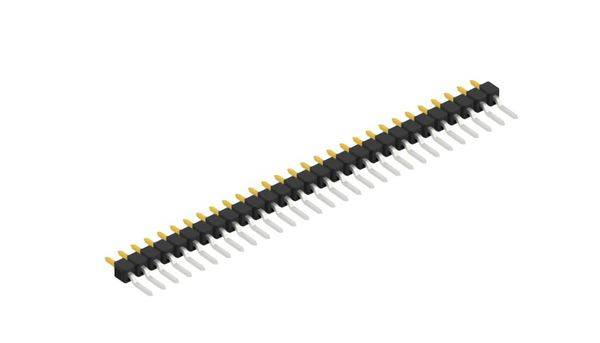 Fischer Elektronik Stiftleiste (Standard) Anzahl Reihen: 1 SL12SMD03129S 10St.