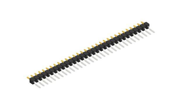 Fischer Elektronik Stiftleiste (Standard) Anzahl Reihen: 1 SL12SMD03131S 10St.