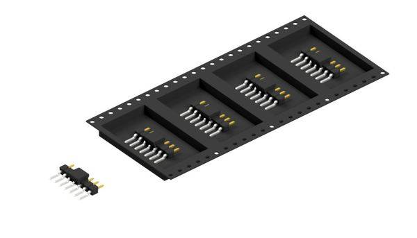 Fischer Elektronik Stiftleiste (Standard) Anzahl Reihen: 1 SL12SMD0317SBTR 500St.