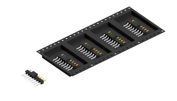 Fischer Elektronik Stiftleiste (Standard) Anzahl Reihen: 1 SL12SMD0318SBTR 500St.
