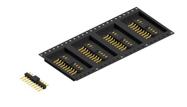 Fischer Elektronik Stiftleiste (Standard) Anzahl Reihen: 1 SL12SMD0319GBTR 500St.