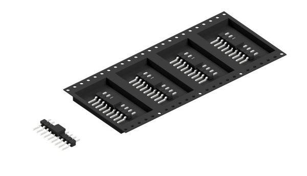 Fischer Elektronik Stiftleiste (Standard) Anzahl Reihen: 1 SL12SMD0319ZBTR 500St.