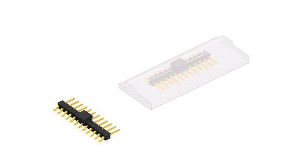 Fischer Elektronik Stiftleiste (Standard) Anzahl Reihen: 1 SL12SMD03212GBSM 10St.