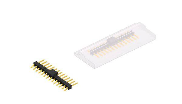 Fischer Elektronik Stiftleiste (Standard) Anzahl Reihen: 1 SL12SMD03214GBSM 10St.
