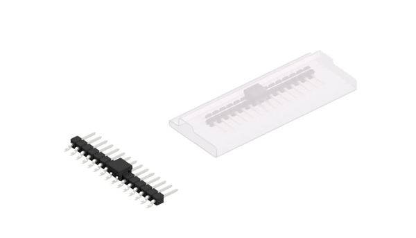 Fischer Elektronik Stiftleiste (Standard) Anzahl Reihen: 1 SL12SMD03215ZBSM 10St.