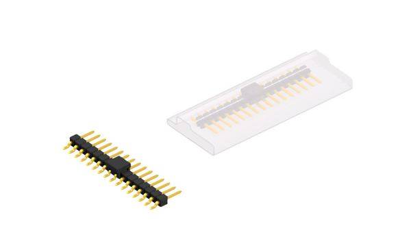 Fischer Elektronik Stiftleiste (Standard) Anzahl Reihen: 1 SL12SMD03216GBSM 10St.