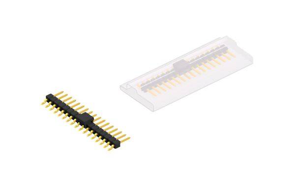 Fischer Elektronik Stiftleiste (Standard) Anzahl Reihen: 1 SL12SMD03217GBSM 10St.