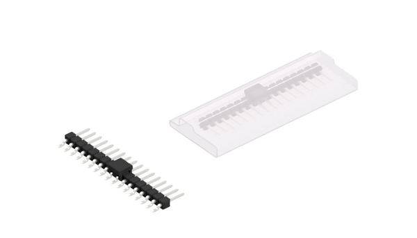 Fischer Elektronik Stiftleiste (Standard) Anzahl Reihen: 1 SL12SMD03217ZBSM 10St.