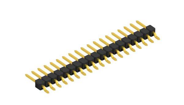 Fischer Elektronik Stiftleiste (Standard) Anzahl Reihen: 1 SL12SMD03219G 10St.
