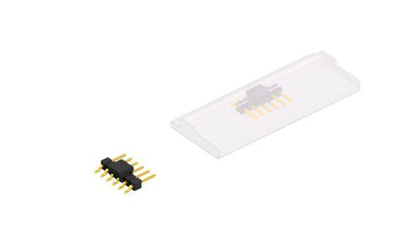 Fischer Elektronik Stiftleiste (Standard) Anzahl Reihen: 1 SL12SMD0326GBSM 10St.