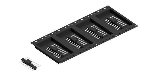 Fischer Elektronik Stiftleiste (Standard) Anzahl Reihen: 1 SL12SMD0328ZBTR 500St.