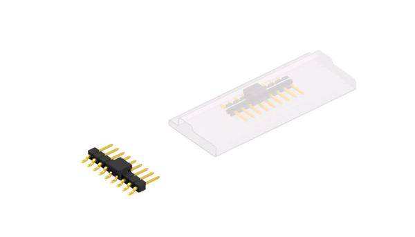 Fischer Elektronik Stiftleiste (Standard) Anzahl Reihen: 1 SL12SMD0329GBSM 10St.