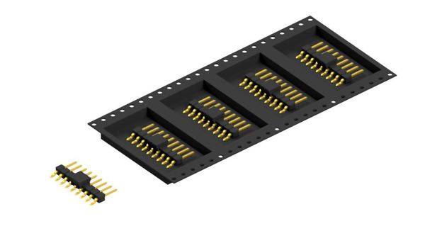 Fischer Elektronik Stiftleiste (Standard) Anzahl Reihen: 1 SL12SMD0329GBTR 500St.