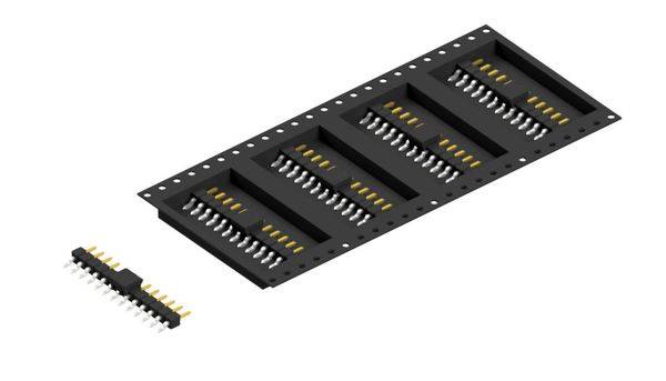 Fischer Elektronik Stiftleiste (Standard) Anzahl Reihen: 1 SL12SMD03513SBTR 500St.