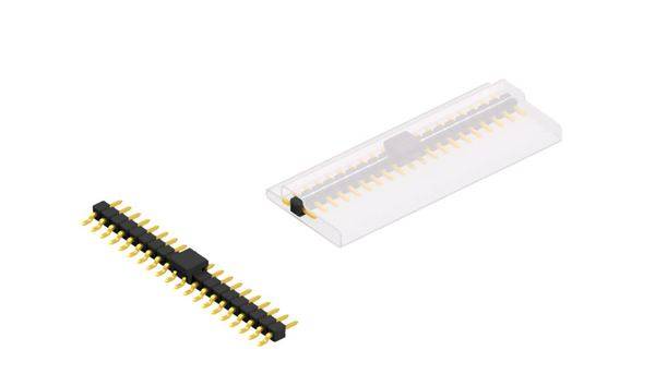 Fischer Elektronik Stiftleiste (Standard) Anzahl Reihen: 1 SL12SMD03520GBSM 10St.