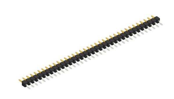 Fischer Elektronik Stiftleiste (Standard) Anzahl Reihen: 1 SL12SMD03536S 10St.