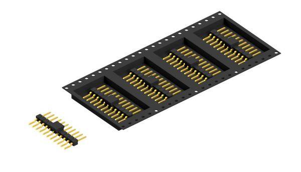 Fischer Elektronik Stiftleiste (Standard) Anzahl Reihen: 1 10050260 500St.