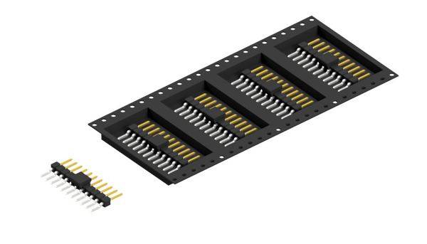 Fischer Elektronik Stiftleiste (Standard) Anzahl Reihen: 1 10050265 500St.