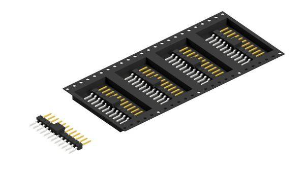 Fischer Elektronik Stiftleiste (Standard) Anzahl Reihen: 1 10050278 500St.