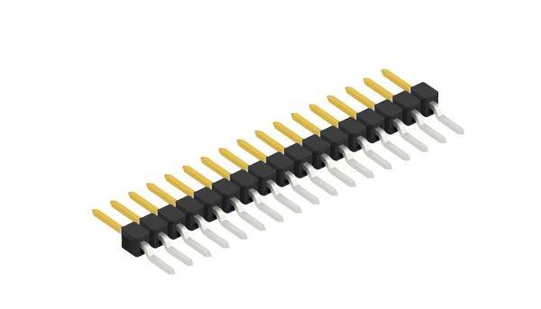 Fischer Elektronik Stiftleiste (Standard) Anzahl Reihen: 1 10050329 10St.