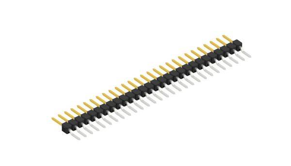 Fischer Elektronik Stiftleiste (Standard) Anzahl Reihen: 1 SL12SMD05828S 10St.