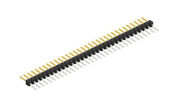Fischer Elektronik Stiftleiste (Standard) Anzahl Reihen: 1 SL12SMD05833S 10St.