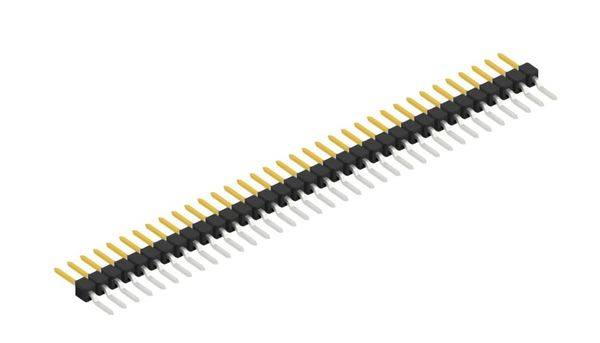 Fischer Elektronik Stiftleiste (Standard) Anzahl Reihen: 1 SL12SMD05835S 10St.