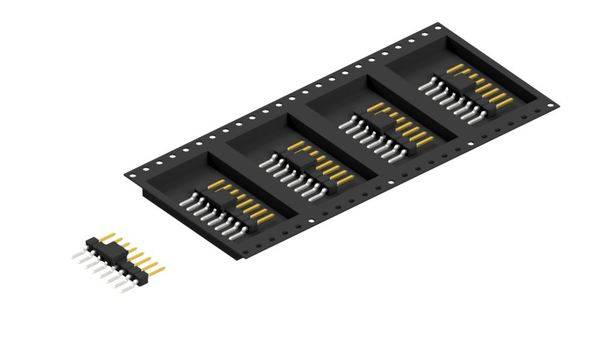 Fischer Elektronik Stiftleiste (Standard) Anzahl Reihen: 1 10050225 500St.