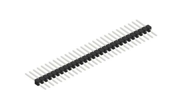 Fischer Elektronik Stiftleiste (Standard) Anzahl Reihen: 1 SL12SMD08329Z 10St.