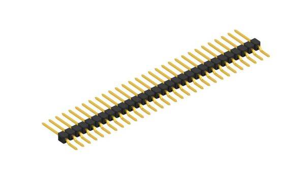 Fischer Elektronik Stiftleiste (Standard) Anzahl Reihen: 1 SL12SMD08330G 10St.