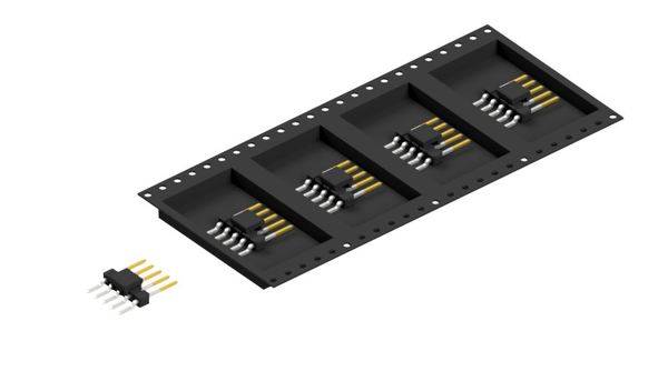 Fischer Elektronik Stiftleiste (Standard) Anzahl Reihen: 1 10050410 500St.