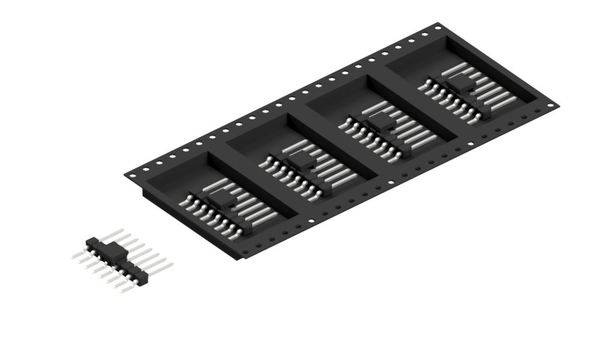 Fischer Elektronik Stiftleiste (Standard) Anzahl Reihen: 1 10050453 500St.