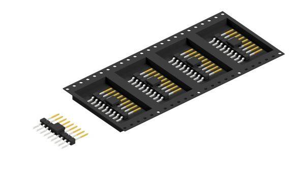 Fischer Elektronik Stiftleiste (Standard) Anzahl Reihen: 1 10050461 500St.