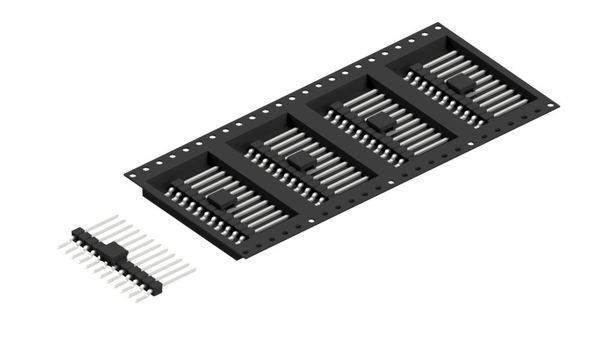 Fischer Elektronik Stiftleiste (Standard) Anzahl Reihen: 1 10050715 500St.