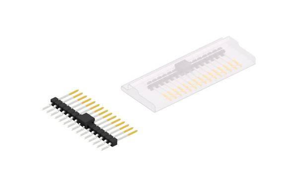 Fischer Elektronik Stiftleiste (Standard) Anzahl Reihen: 1 10050745 10St.
