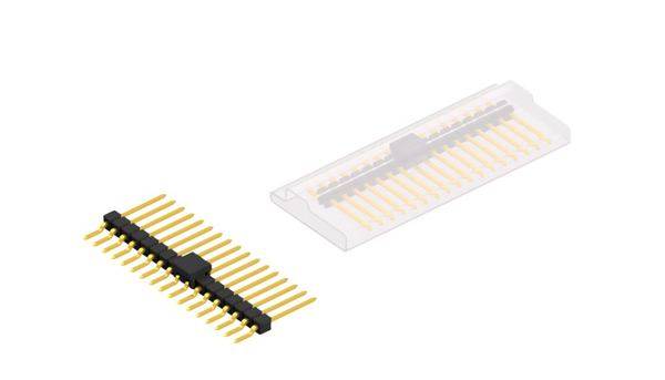 Fischer Elektronik Stiftleiste (Standard) Anzahl Reihen: 1 10050762 10St.