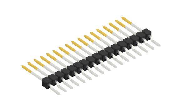 Fischer Elektronik Stiftleiste (Standard) Anzahl Reihen: 1 10050764 10St.