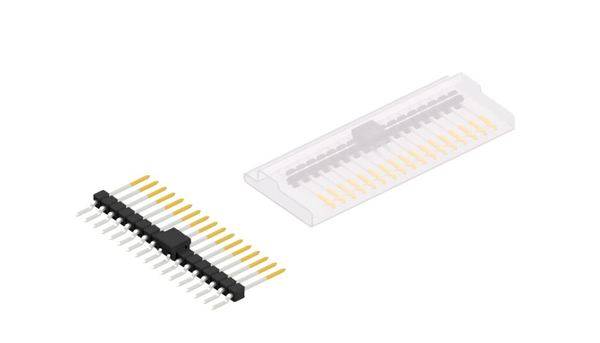 Fischer Elektronik Stiftleiste (Standard) Anzahl Reihen: 1 10050765 10St.