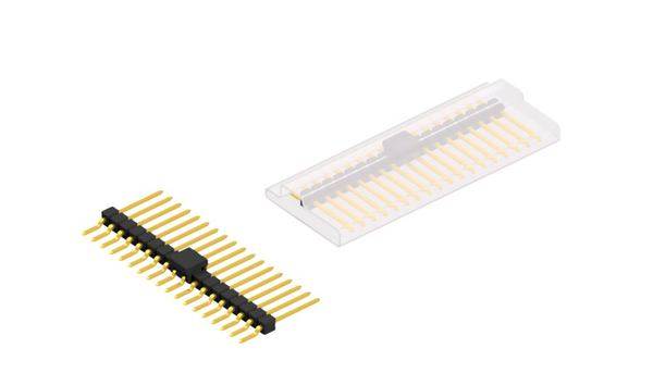 Fischer Elektronik Stiftleiste (Standard) Anzahl Reihen: 1 10050772 10St.