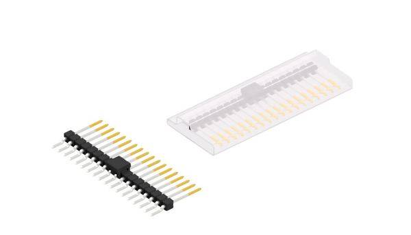 Fischer Elektronik Stiftleiste (Standard) Anzahl Reihen: 1 10050775 10St.