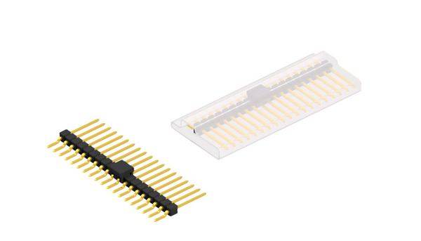 Fischer Elektronik Stiftleiste (Standard) Anzahl Reihen: 1 10050781 10St.