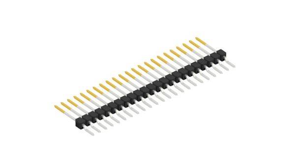 Fischer Elektronik Stiftleiste (Standard) Anzahl Reihen: 1 SL12SMD10923S 10St.