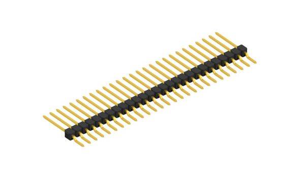 Fischer Elektronik Stiftleiste (Standard) Anzahl Reihen: 1 SL12SMD10927G 10St.