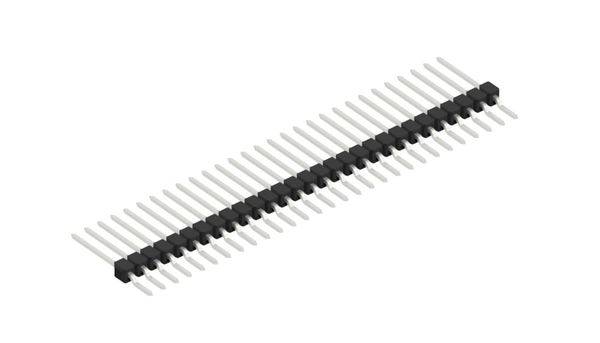 Fischer Elektronik Stiftleiste (Standard) Anzahl Reihen: 1 SL12SMD10929Z 10St.