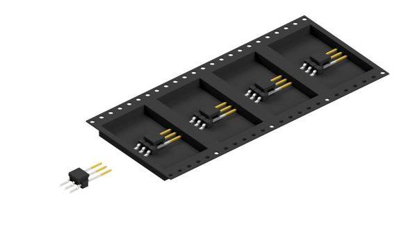 Fischer Elektronik Stiftleiste (Standard) Anzahl Reihen: 1 10050598 500St.