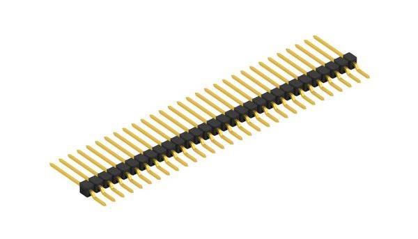 Fischer Elektronik Stiftleiste (Standard) Anzahl Reihen: 1 SL12SMD10930G 10St.