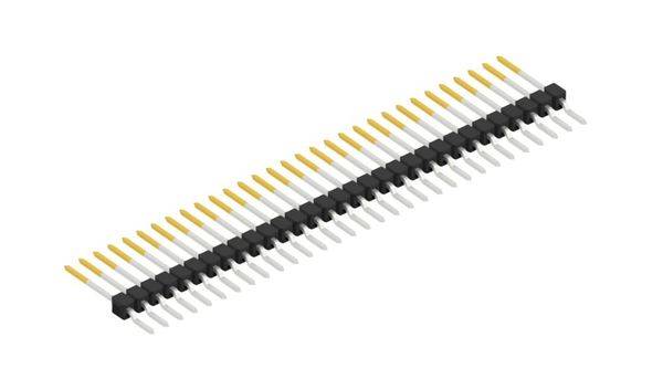 Fischer Elektronik Stiftleiste (Standard) Anzahl Reihen: 1 SL12SMD10931S 10St.