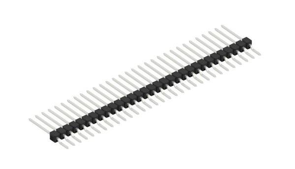 Fischer Elektronik Stiftleiste (Standard) Anzahl Reihen: 1 SL12SMD10931Z 10St.