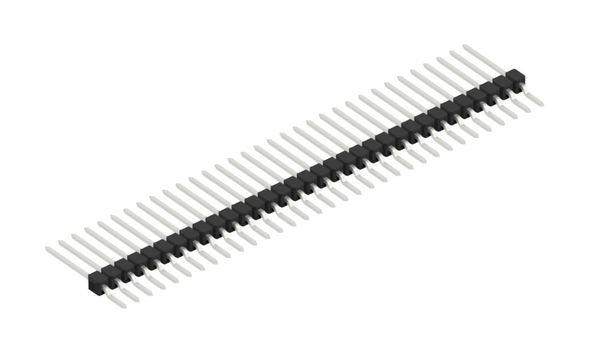 Fischer Elektronik Stiftleiste (Standard) Anzahl Reihen: 1 SL12SMD10933Z 10St.